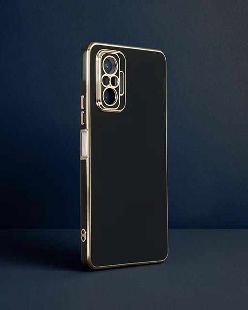Xiaomi Redmi Note 10 Pro Kılıf Volet Silikon - Siyah