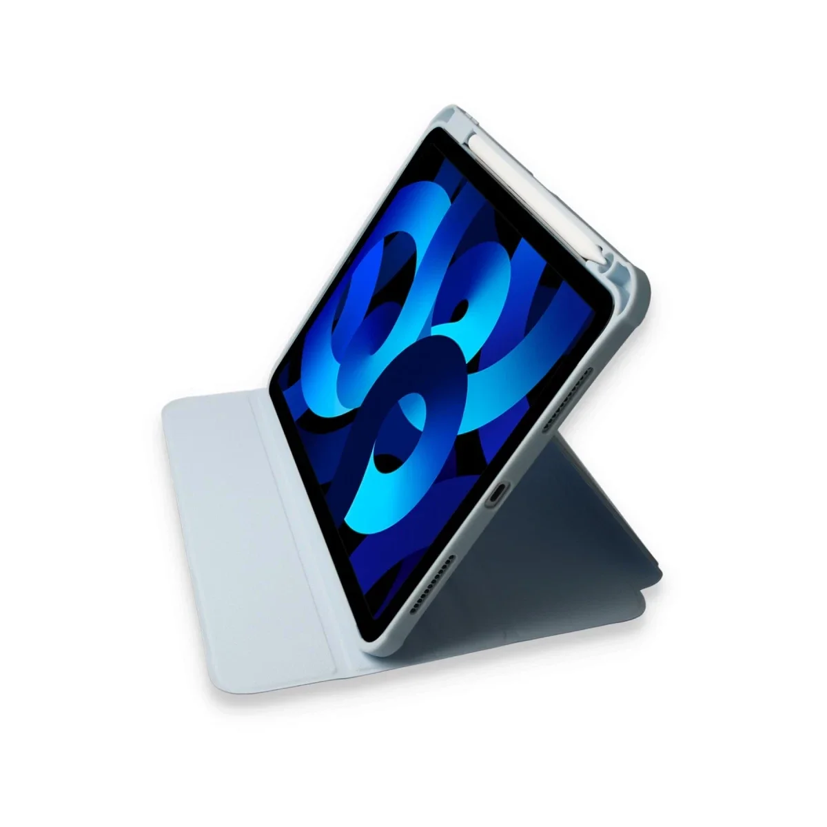 Apple iPad Pro 11 (2021) Kılıf Starling 360 Kalemlikli Tablet Kılıf - Mavi görsel 2