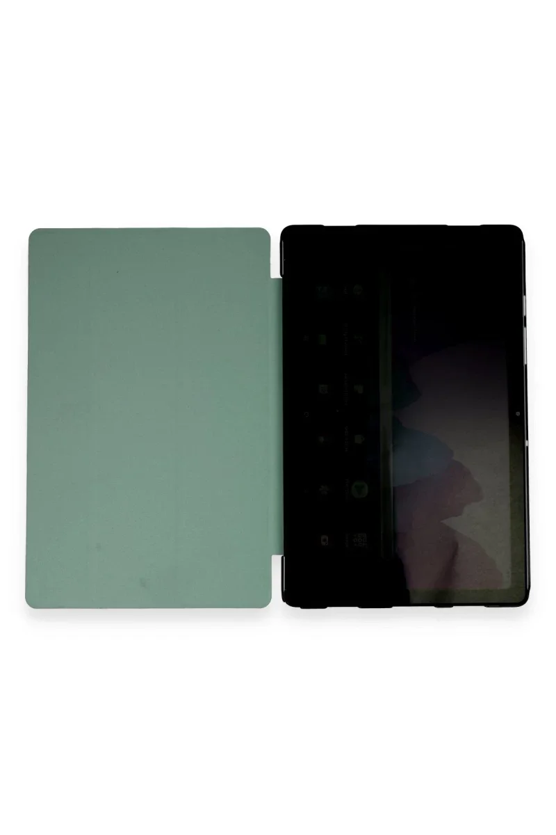 Apple iPad 2025 10.9 10.Nesil (A16) Kılıf Tablet Smart Kılıf - Koyu Yeşil görsel 3