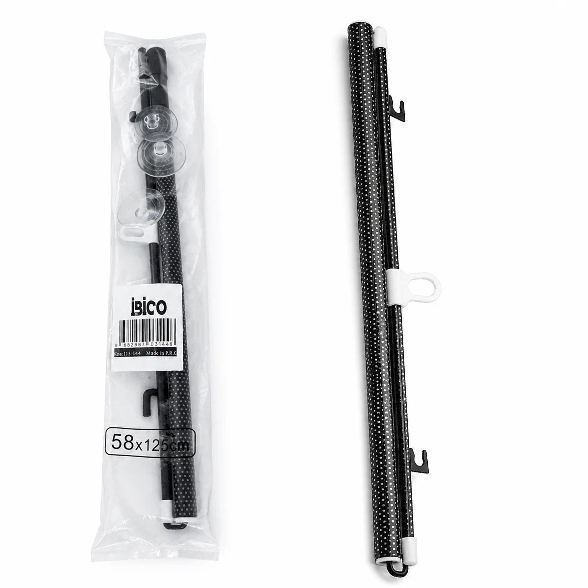 58x125 cm PVC Makaralı Araç Cam Güneşliği (Vantuzlu) görsel 2