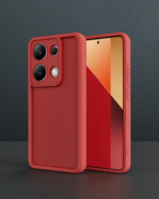 Xiaomi Redmi Note 13 Pro 4g Kılıf Viera Silikon - Kırmızı