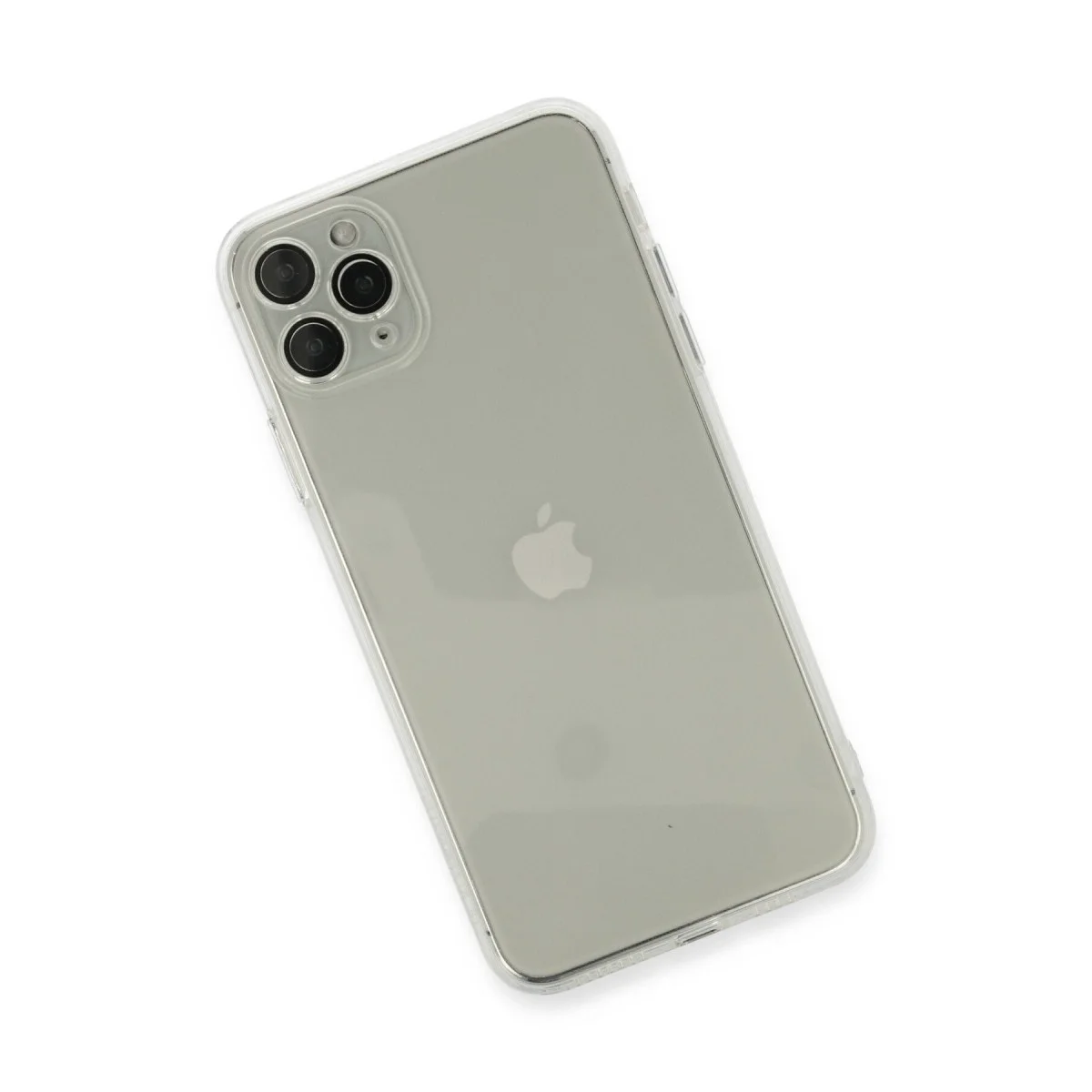 Apple İphone 11 Pro Max Kılıf Fly Lens Silikon - Şeffaf görsel 3
