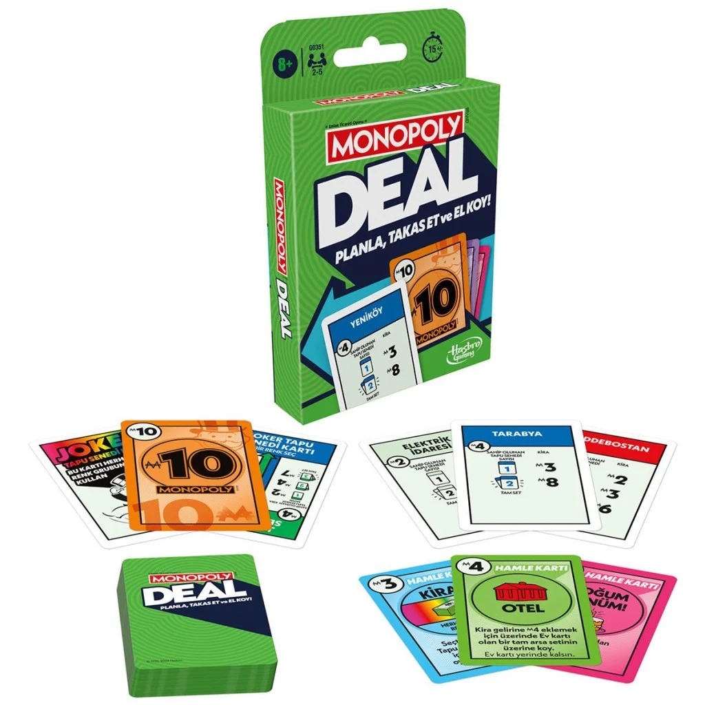 G0351 Monopoly Deal Kart Oyunu görsel 4