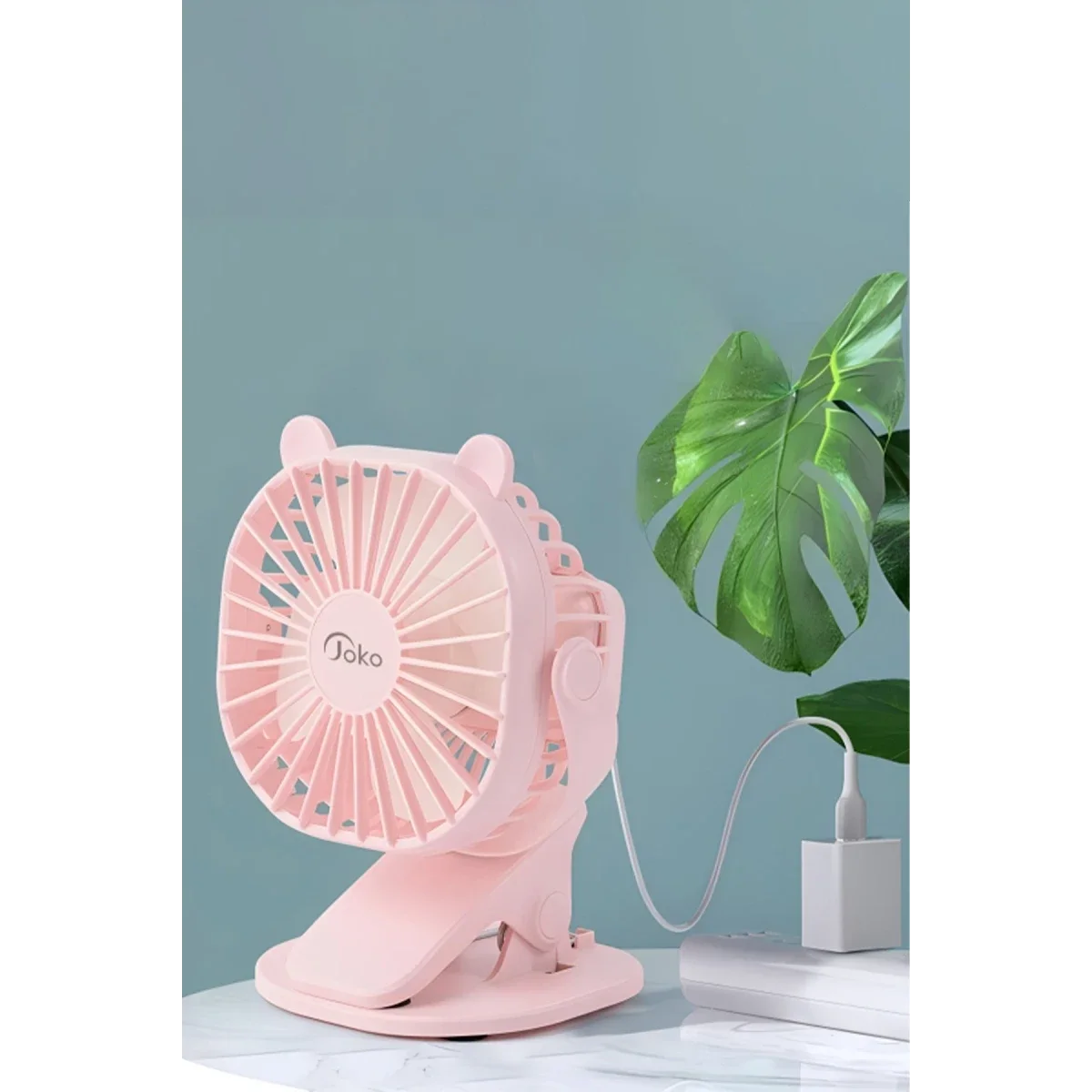 Joko JS03 Masaüstü Soğutma Fanı - Beyaz görsel 4