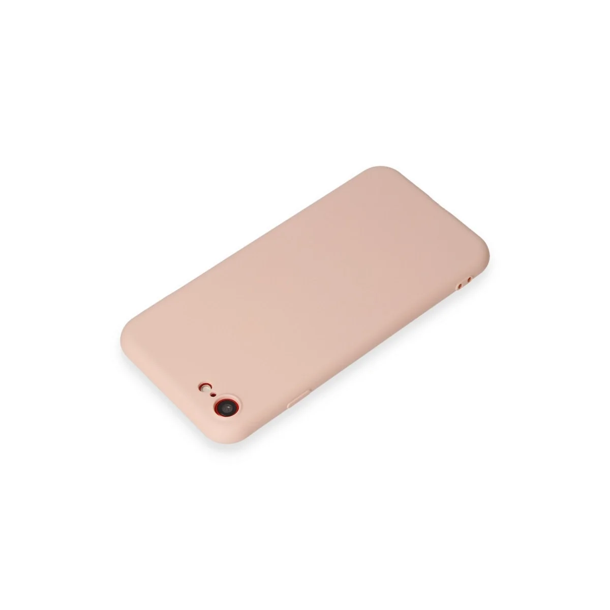 Apple İphone 7 Kılıf First Silikon - Pudra görsel 3