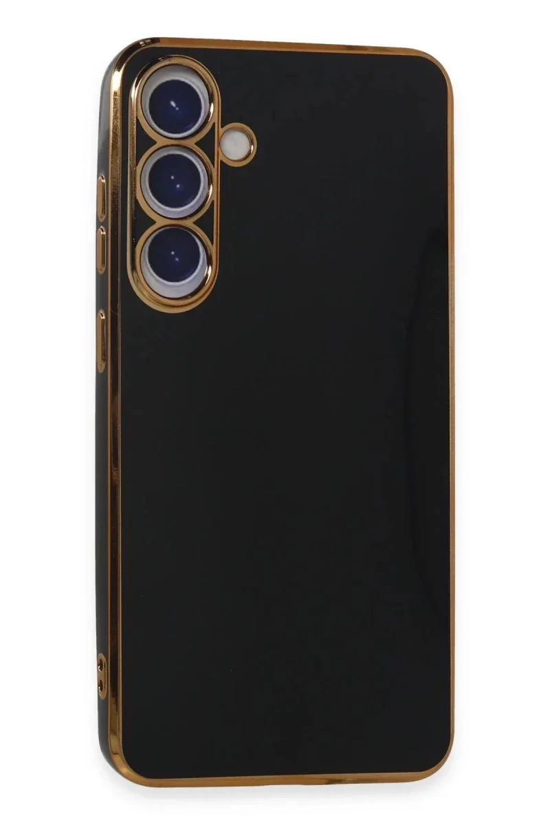 Samsung Galaxy S24 Plus Kılıf Volet Silikon - Siyah