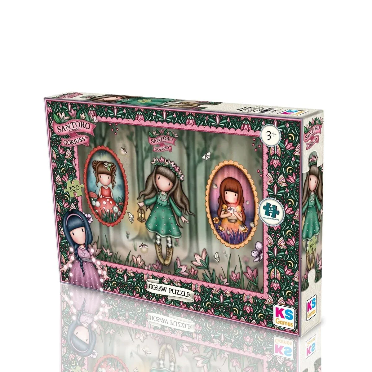 Gj 714 Gorjuss 100 Parça Lisanslı Puzzle
