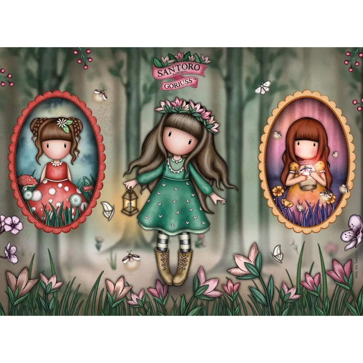 Gj 714 Gorjuss 100 Parça Lisanslı Puzzle görsel 2