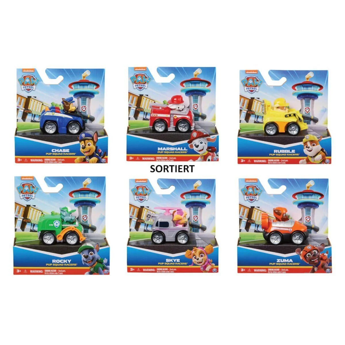 SPM-6070433 PAW PATROL NI PUP SQUAD ARAÇ ÇEŞİTLERİ-ASORTİ(Belirtilen fiyat, tekli satış için adet fiyatıdır)