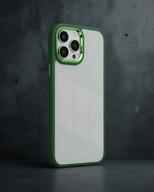 Apple İphone 14 Pro Max Kılıf Dora Kapak - Haki Yeşil