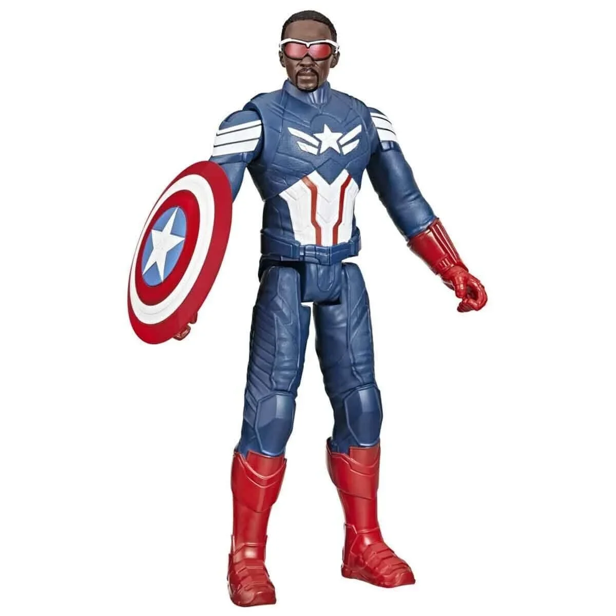 F9276 Marvel Titan Hero - Captain America Brave New World Aksiyon Figürü 30 cm görsel 2