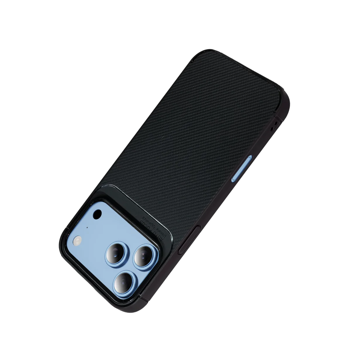 Apple iPhone 18 Pro Max Auto Focus Karbon Kapak - Siyah görsel 4