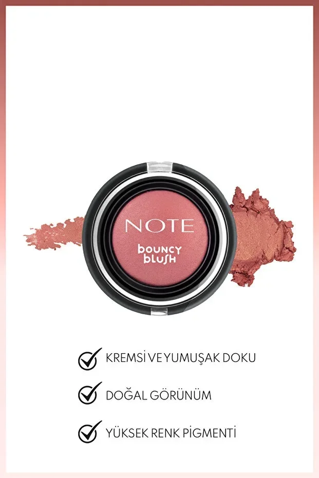 Bouncy Blush Yumuşak Kremsi Allık - 01 Paradise