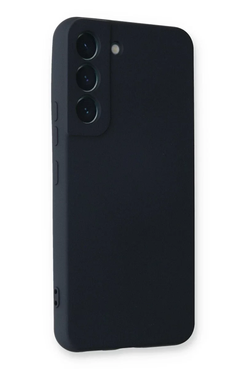 Samsung Galaxy S23 Plus Kılıf Nano içi Kadife Silikon - Lacivert görsel 2