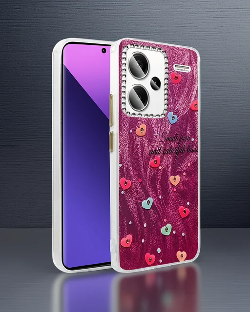 Xiaomi Redmi Note 13 Pro Plus Kılıf Blade Aynalı Desenli Kapak - Desen 8
