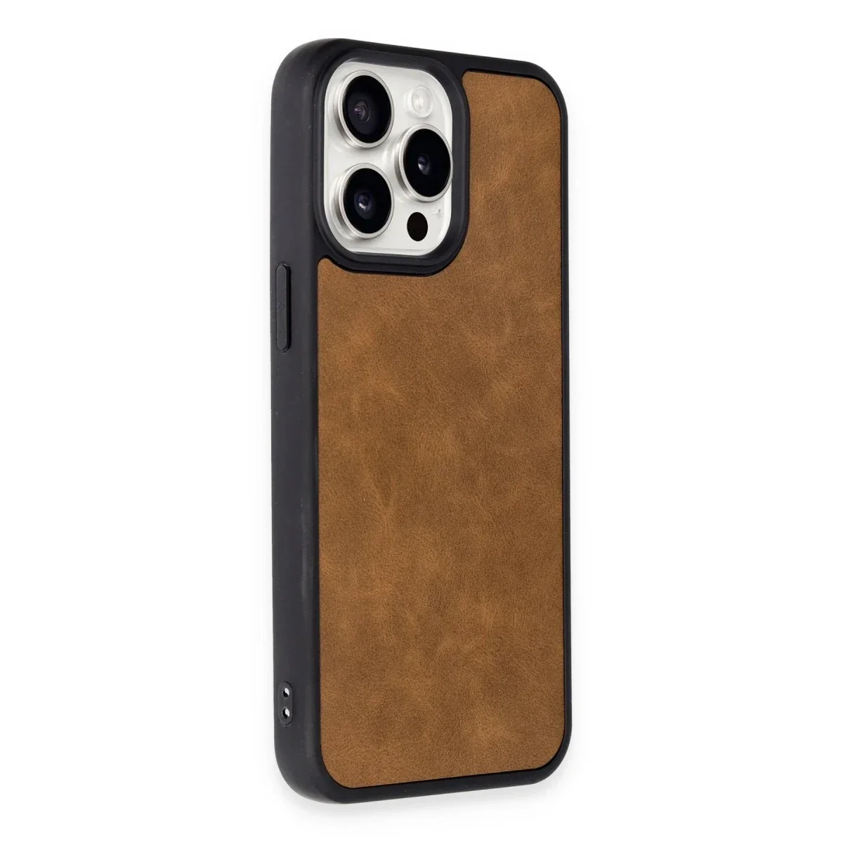 Apple iPhone 14 Pro Max Kılıf Aras Deri Kapak - Taba görsel 2