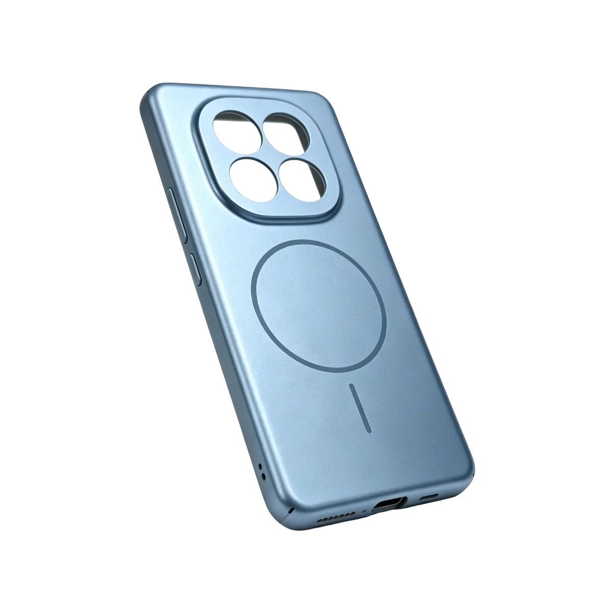 Xiaomi Redmi Note 14 Pro 4G Mika PC Magsafe Kapak - Açık Mavi görsel 2
