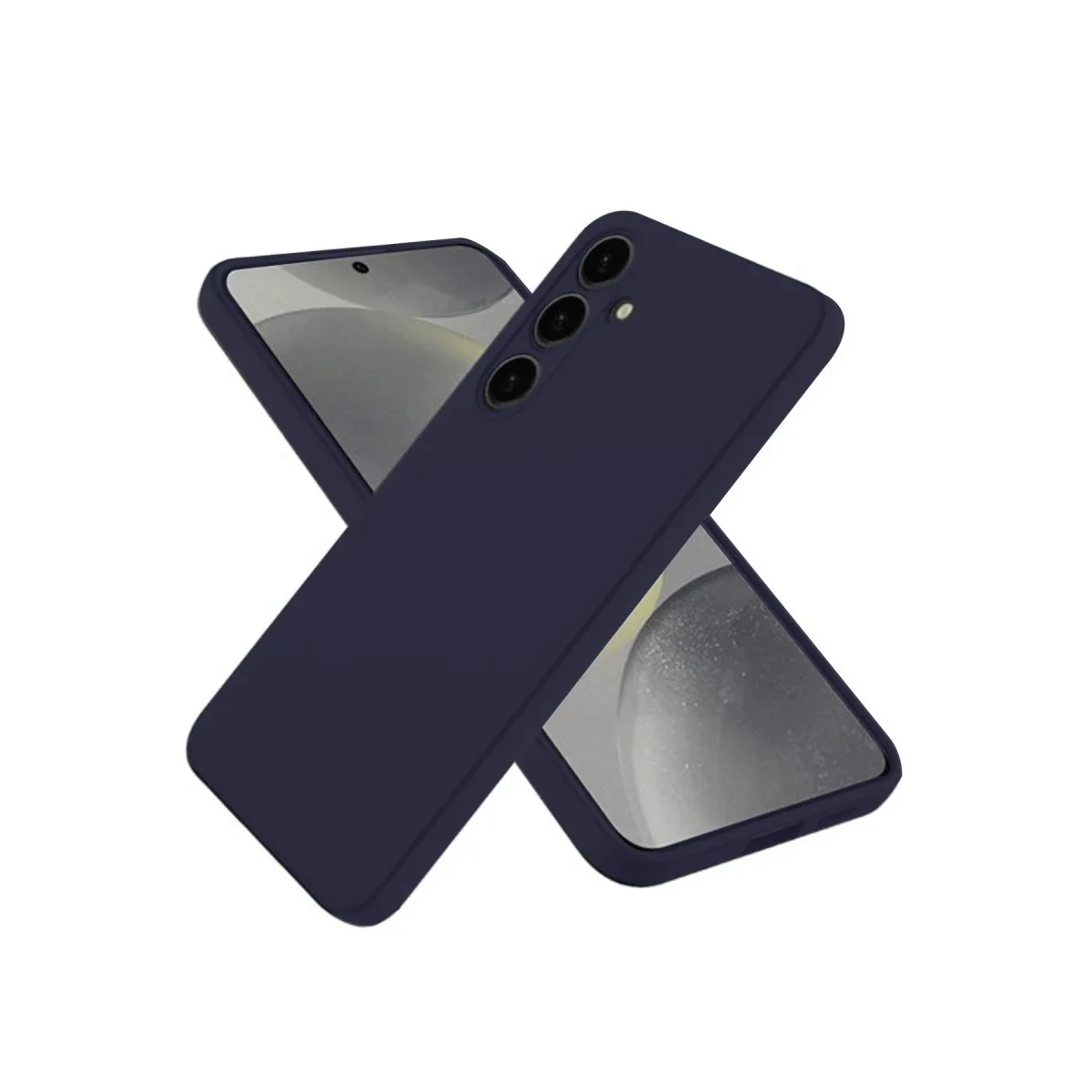 Samsung Galaxy A26 Kılıf First Silikon - Lacivert