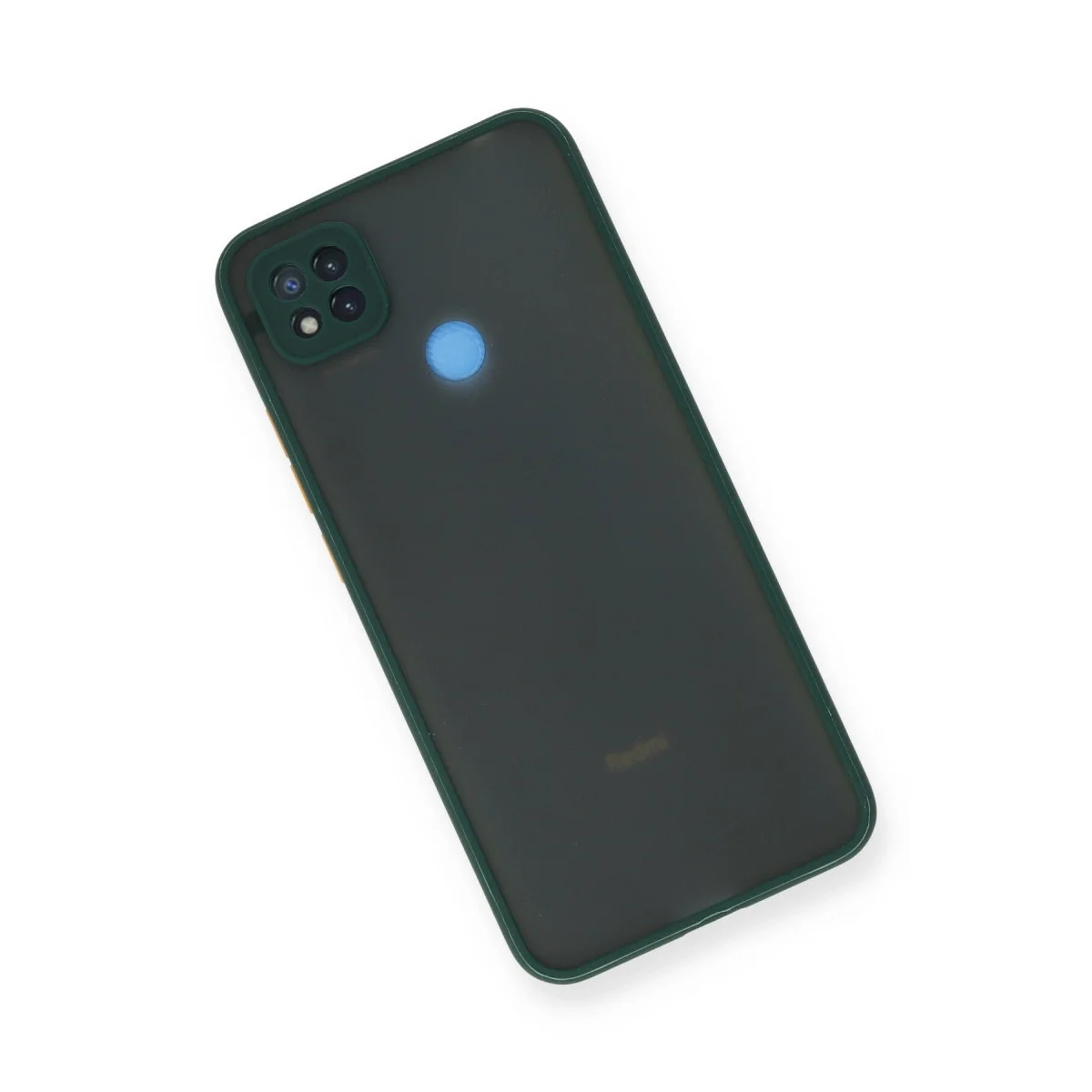 Xiaomi Redmi 9c Kılıf Montreal Silikon Kapak - Yeşil görsel 3