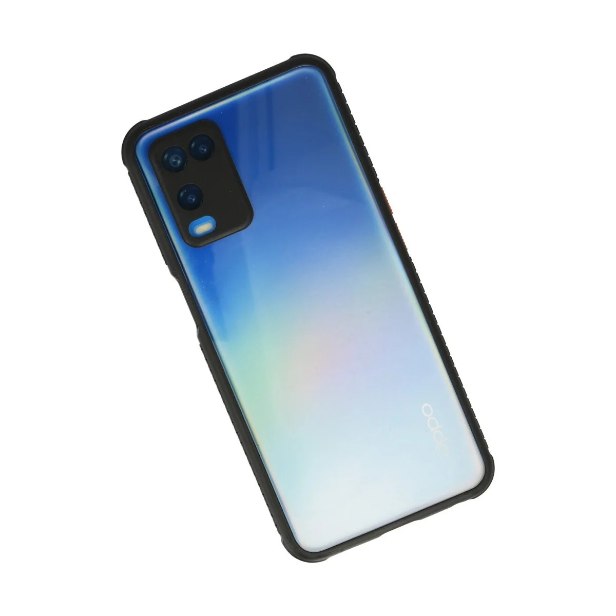 Oppo A54 4g Kılıf Miami Şeffaf Silikon - Siyah görsel 2