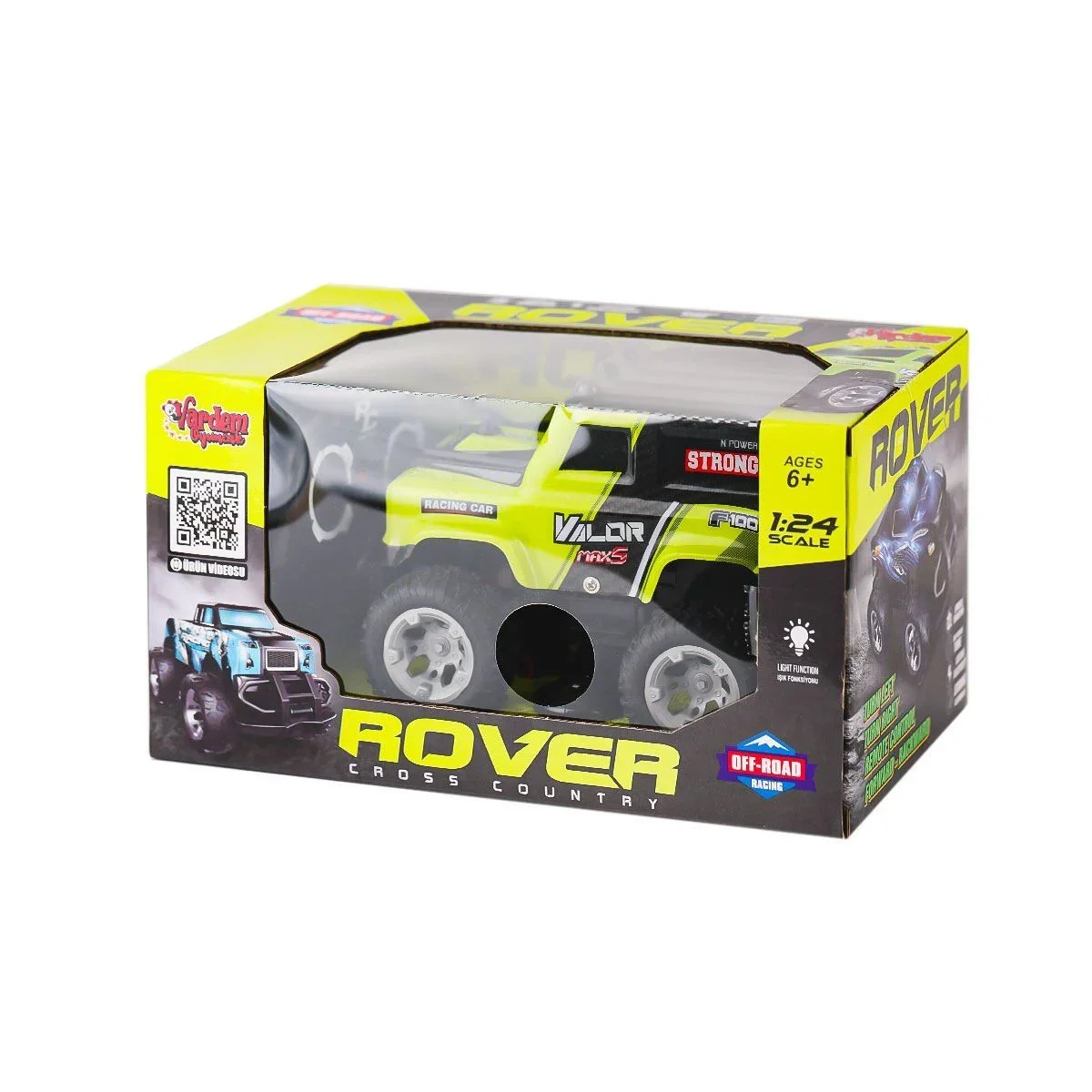 SYR-666-842-3-4-5-6-7 Kumandalı Şarjlı Rover Off Road Işıklı araba 1:24 -Vardem Oyuncak görsel 3