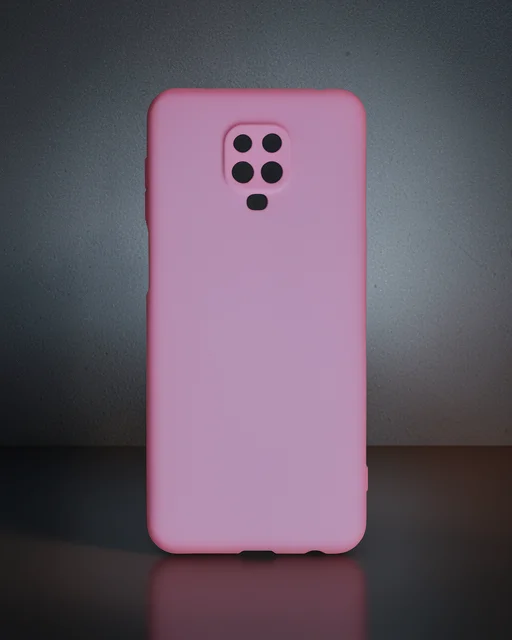Xiaomi Redmi Note 9 Pro Kılıf Nano İçi Kadife Silikon - Lila