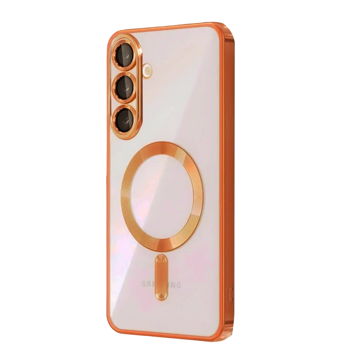 Samsung Galaxy A57 5G Kross Magneticsafe Kapak - Turuncu görsel 3