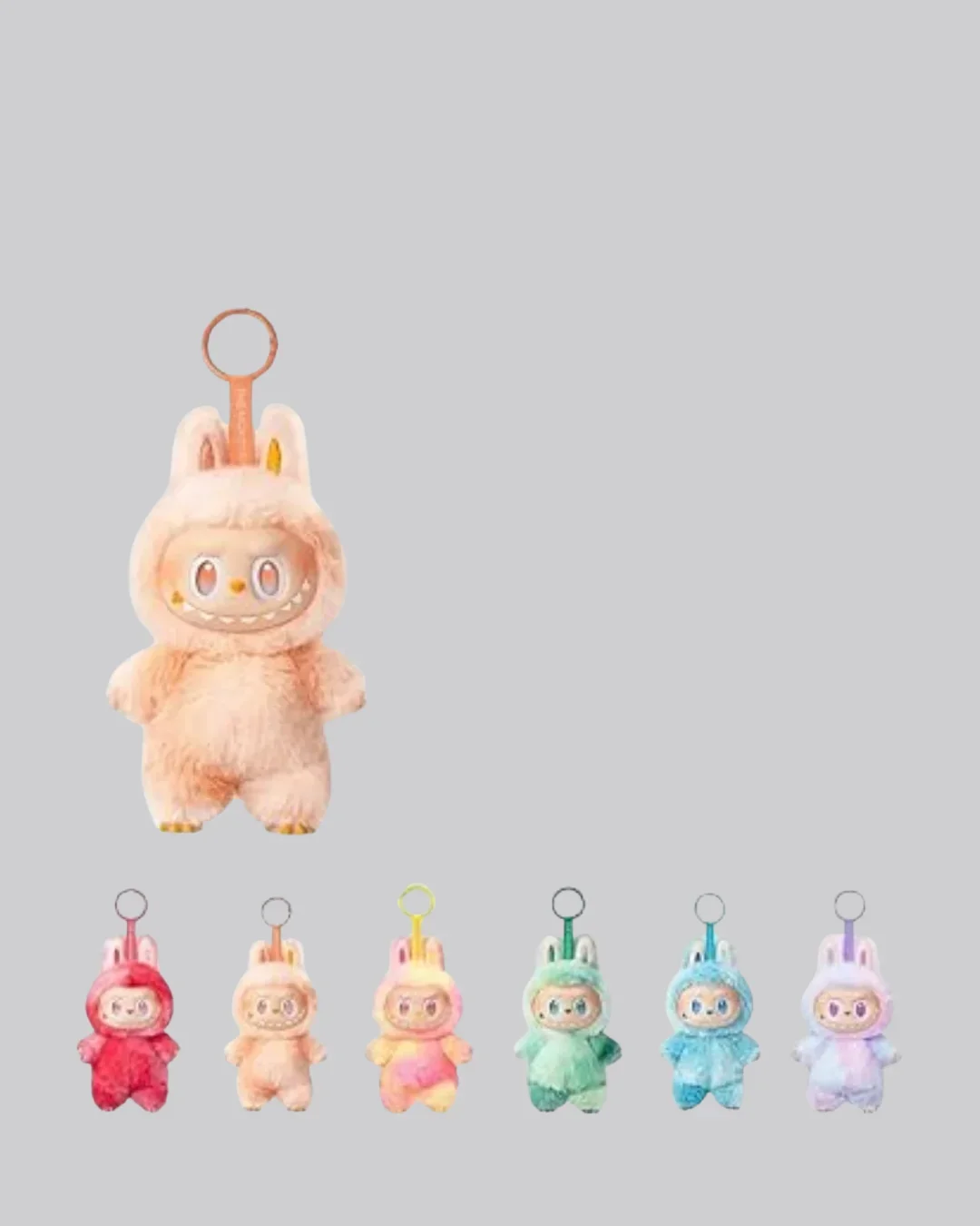 Labubu Peluş Oyuncak – Koleksiyonluk Yumuşak Dekoratif Figür 20 cm görsel 4