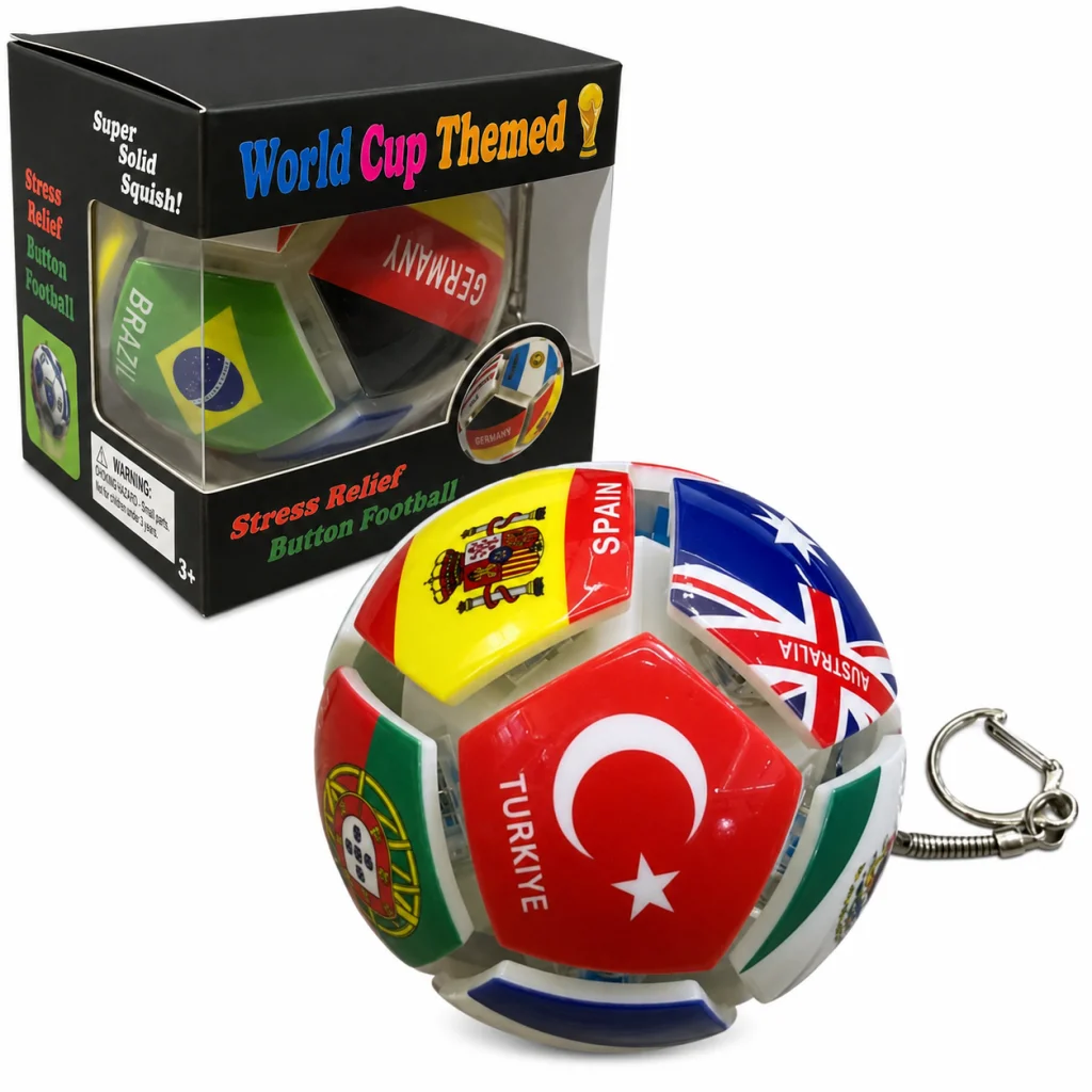 Işıklı Top Klavye Anahtarlık