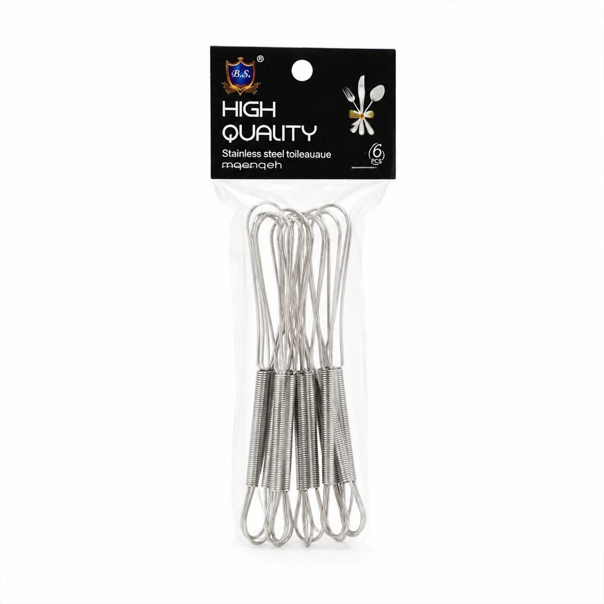 Metal Mini Çırpıcı 6'lı - 13 cm görsel 4