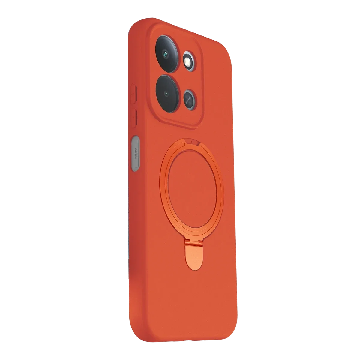 Xiaomi Redmi 15C 4G Regal Magsafe Standlı Kapak - Turuncu görsel 3