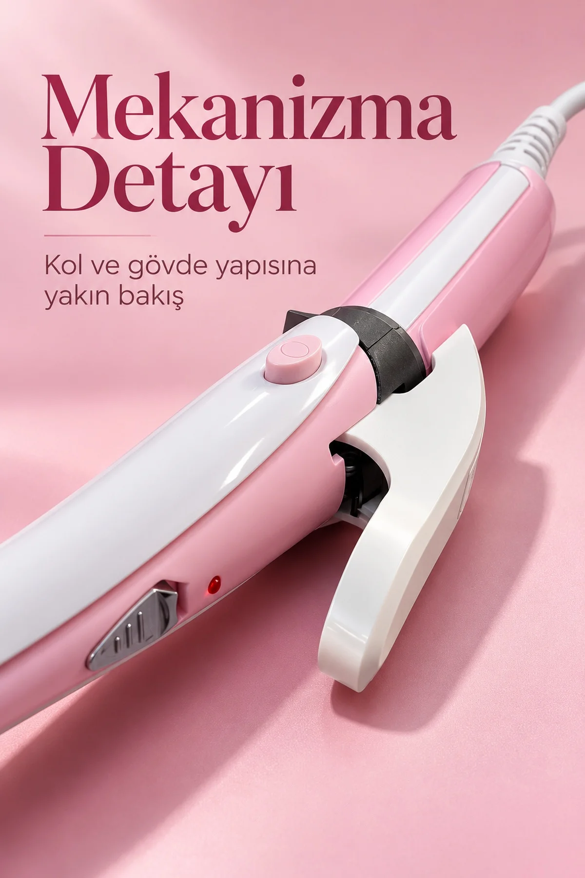 Saç Şekillendirici Düzleştirme Dalga ve Bukle İçin Sıcaklık Ayarlı görsel 5