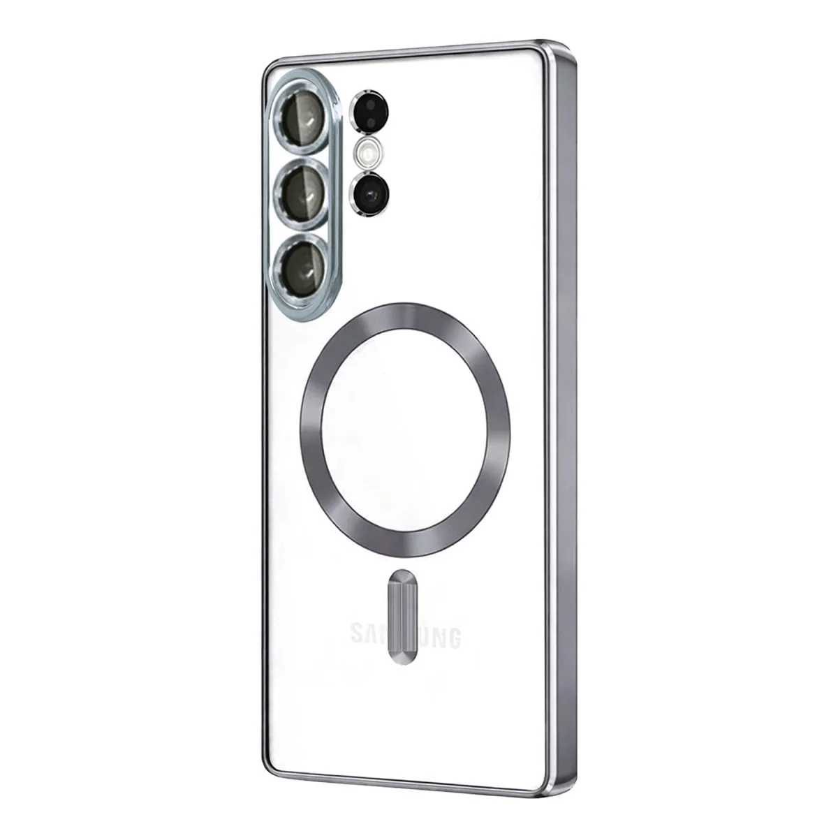 Samsung Galaxy S26 Ultra Kross Magneticsafe Kapak - Titan Gri görsel 2