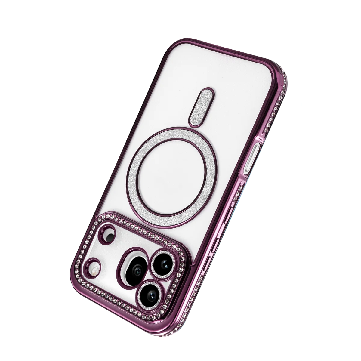 Huawei Honor 600 Pro Joke Simli Magneticsafe Kılıf - Derin Mor görsel 3
