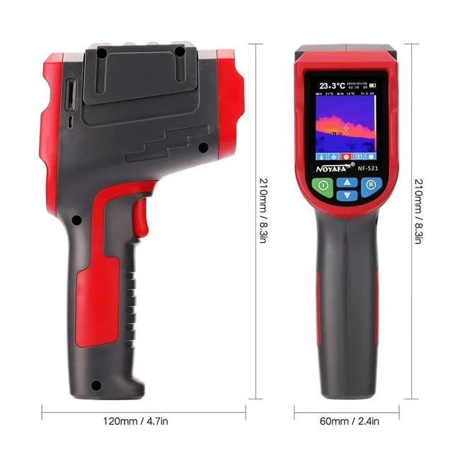 Noyafa NF-521 Temassız Termal Görüntüleyici Kızılötesi Termometre görsel 2