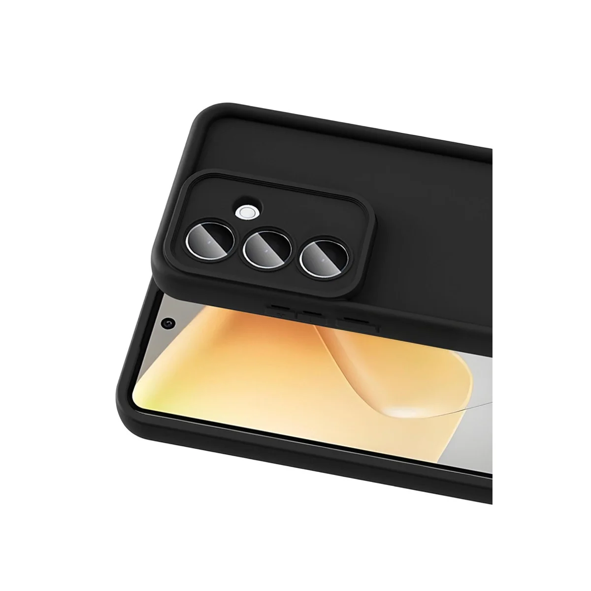 Samsung Galaxy A37 5g Viera Silikon - Siyah görsel 2
