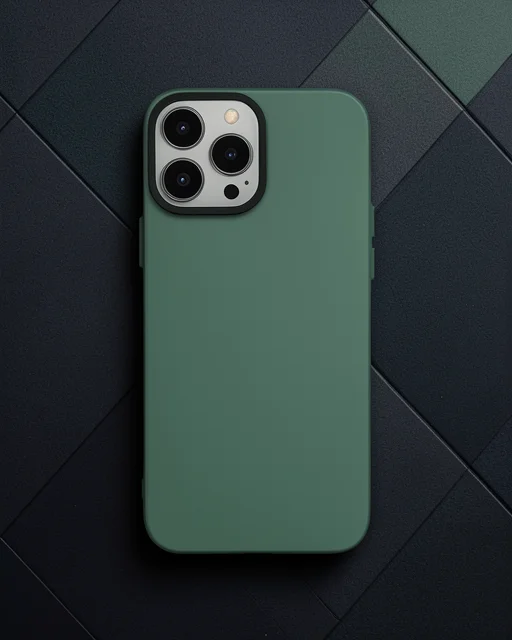 Apple İphone 14 Pro Kılıf Modos Metal Kapak - Koyu Yeşil