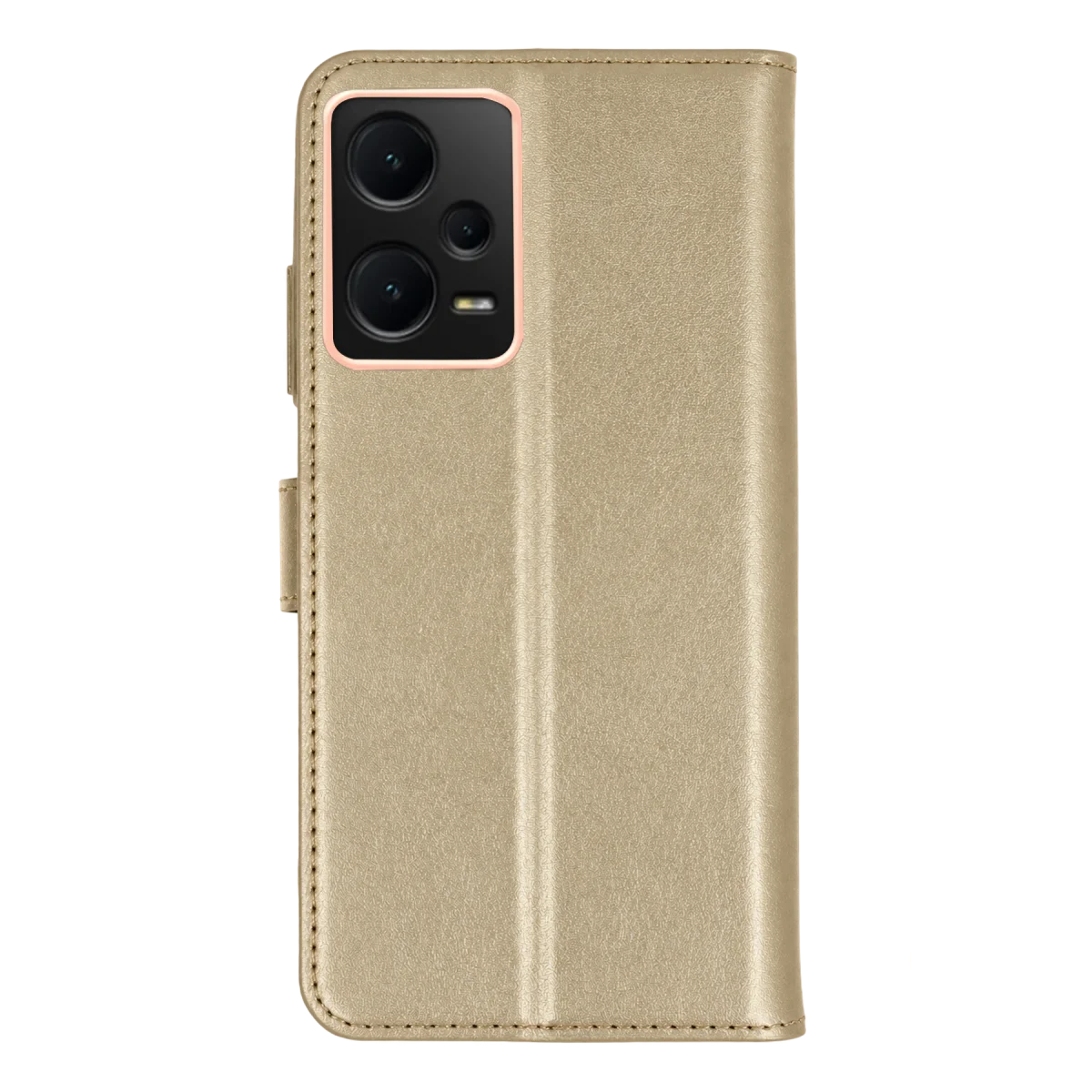 Xiaomi Redmi Note 12 5G Trend S Kapaklı Kılıf - Gold