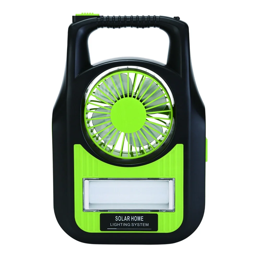 GS-909 Bluetooth Radyo USB Güneş Paneli Dahil Solar Enerjili 3 Ampullü Şarjlı Spot Fener görsel 3