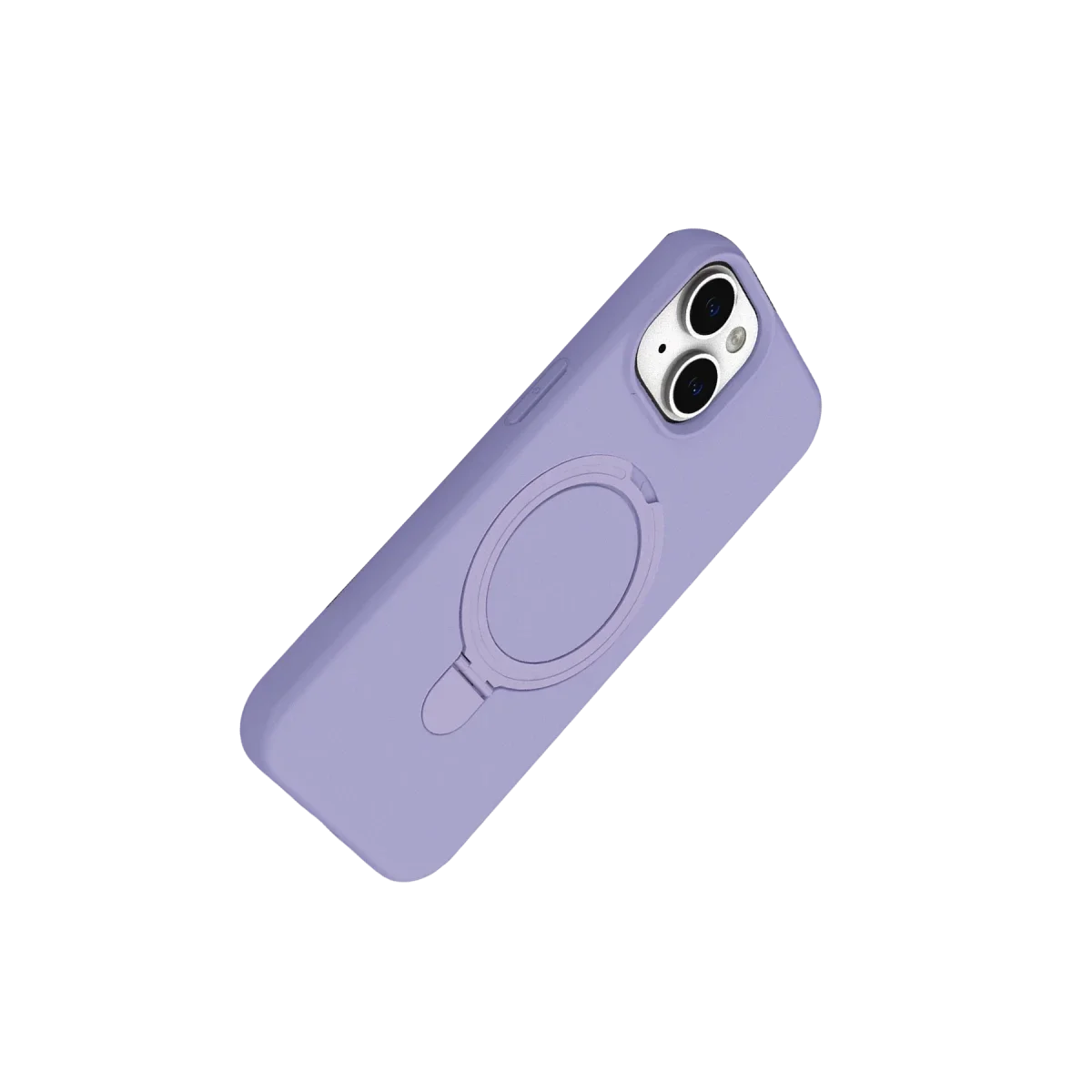 Apple iPhone 14 Regal Magsafe Standlı Kapak - Lila görsel 3