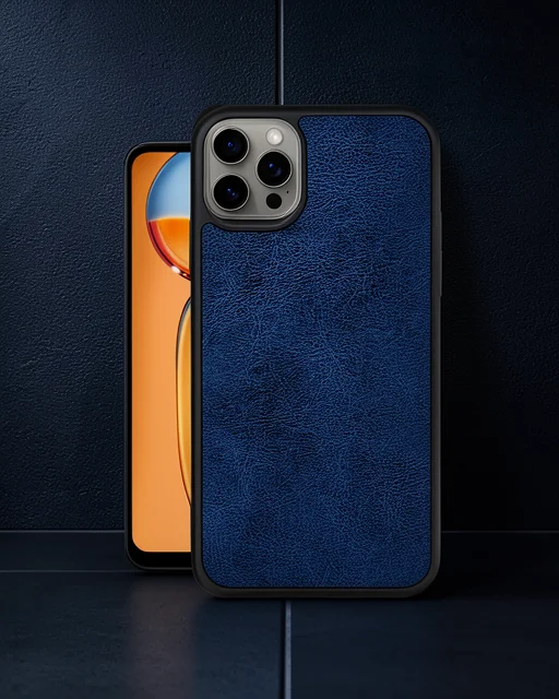 Apple İphone 14 Pro Kılıf Aras Deri Kapak - Lacivert