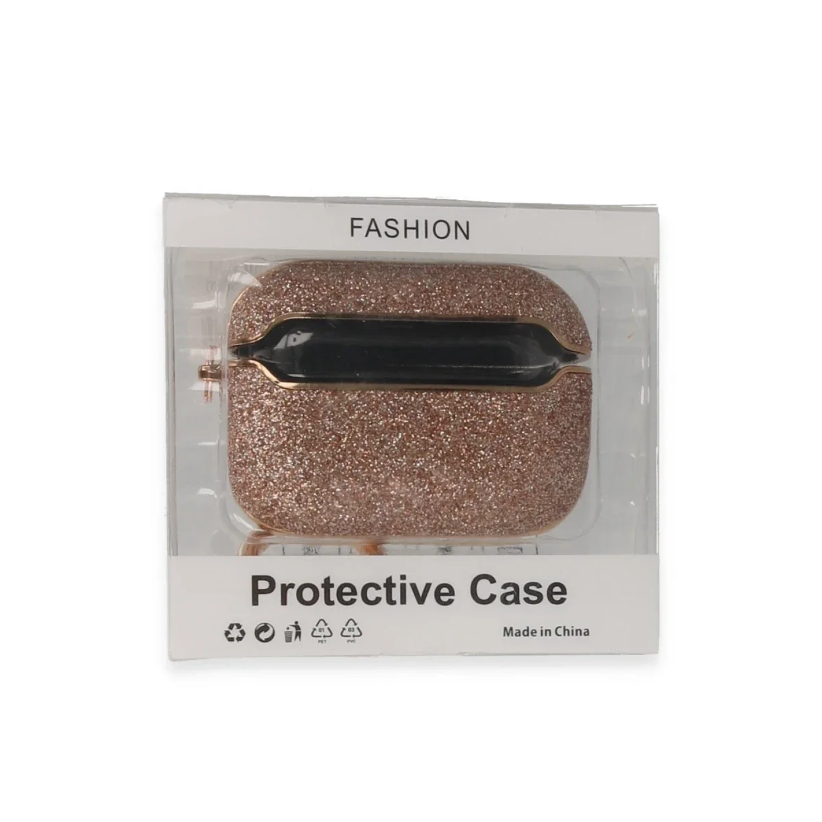 Apple Airpods 3 (3.nesil) Spell Simli Kılıf - Rose Gold