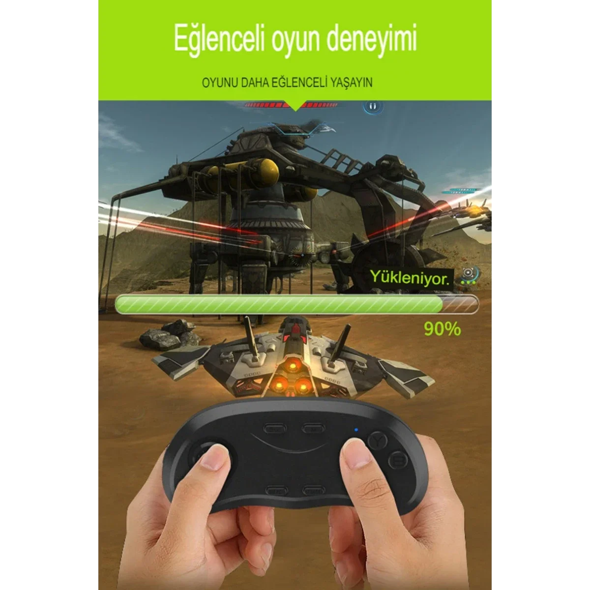 Shinecon SC-B01 S Gerçeklik Gözlüğü Kumandası - Siyah görsel 6