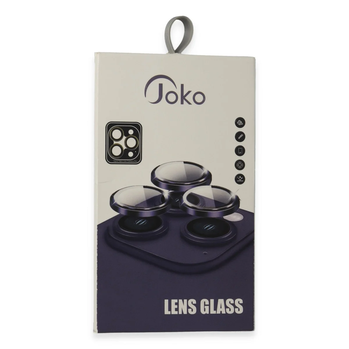 Joko Apple İphone 15 Pro Max Pvd Metal Kamera Lens - Gri görsel 3