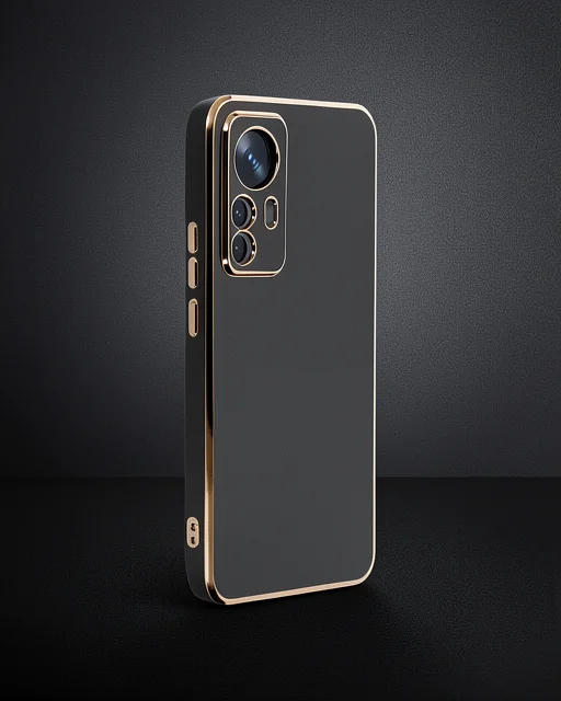 Xiaomi Mi 12t Pro Kılıf Volet Silikon - Siyah