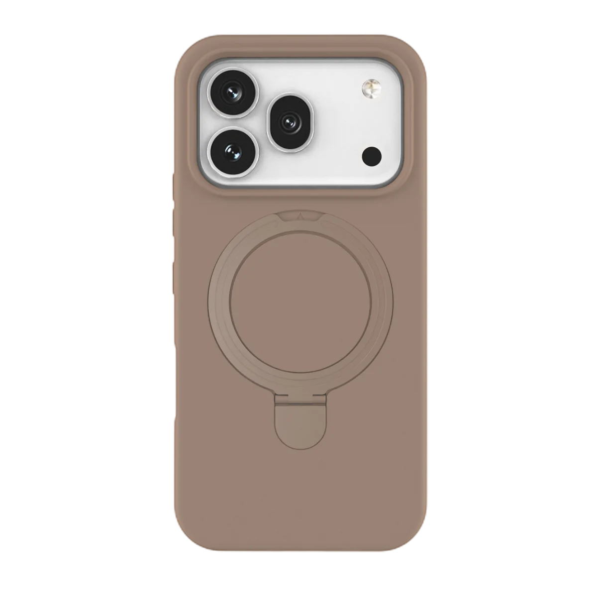 Huawei Honor 600 Pro Regal Magsafe Standlı Kapak - Çöl Titanyum görsel 3