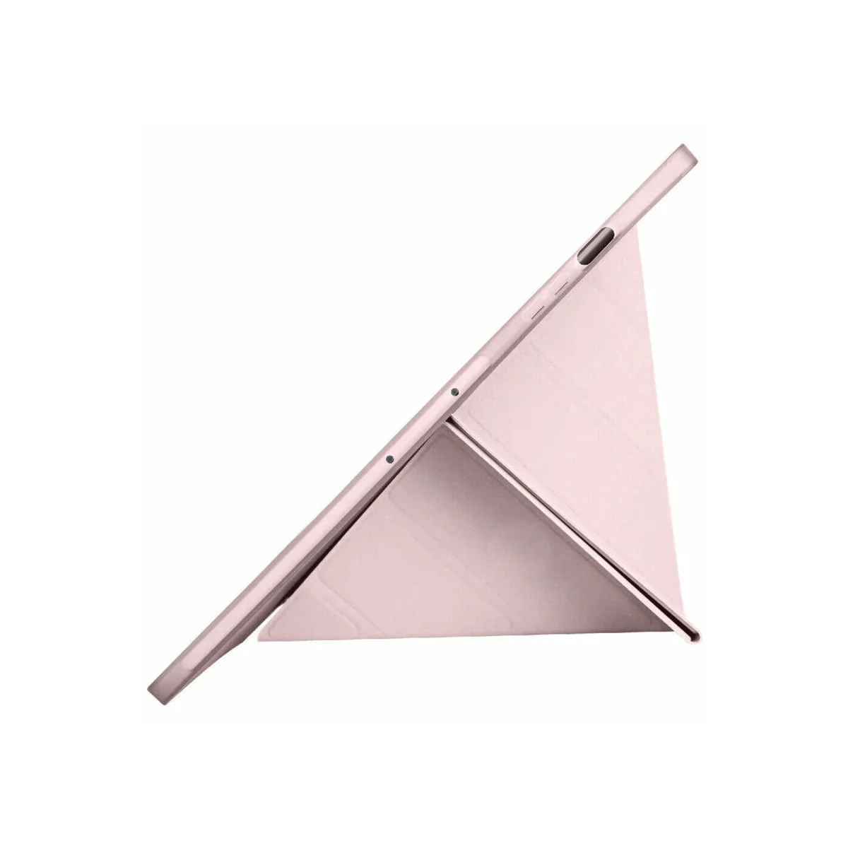 Samsung Galaxy X510 Tab S9 Fe 11 Kılıf Kalemlikli Mars Tablet Kılıfı - Rose Gold görsel 5