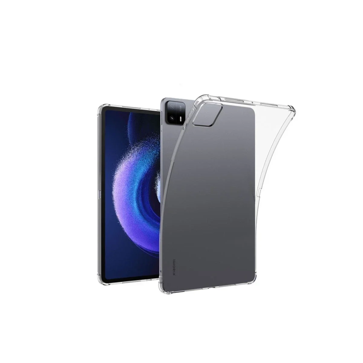 Xiaomi Pad 6 Kılıf Anti Shock Tablet Silikon - Şeffaf