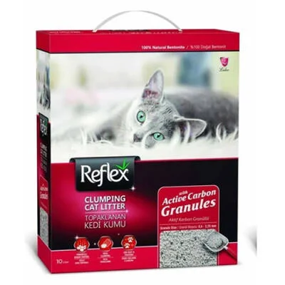 Granül Aktif Karbonlu Topaklanan Kedi Kumu 2x10 Lt