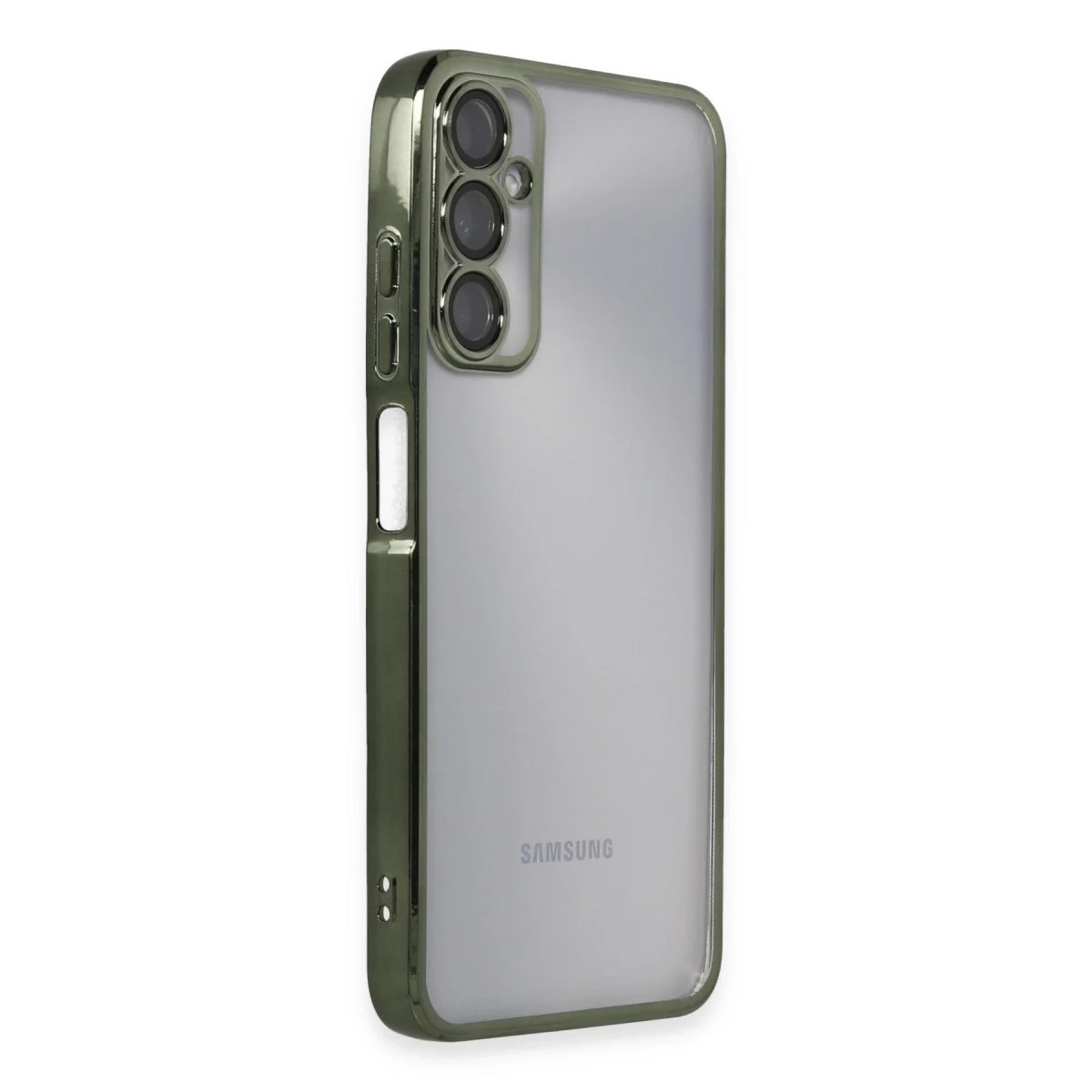 Samsung Galaxy A05s Kılıf Razer Lensli Silikon - Yeşil görsel 2